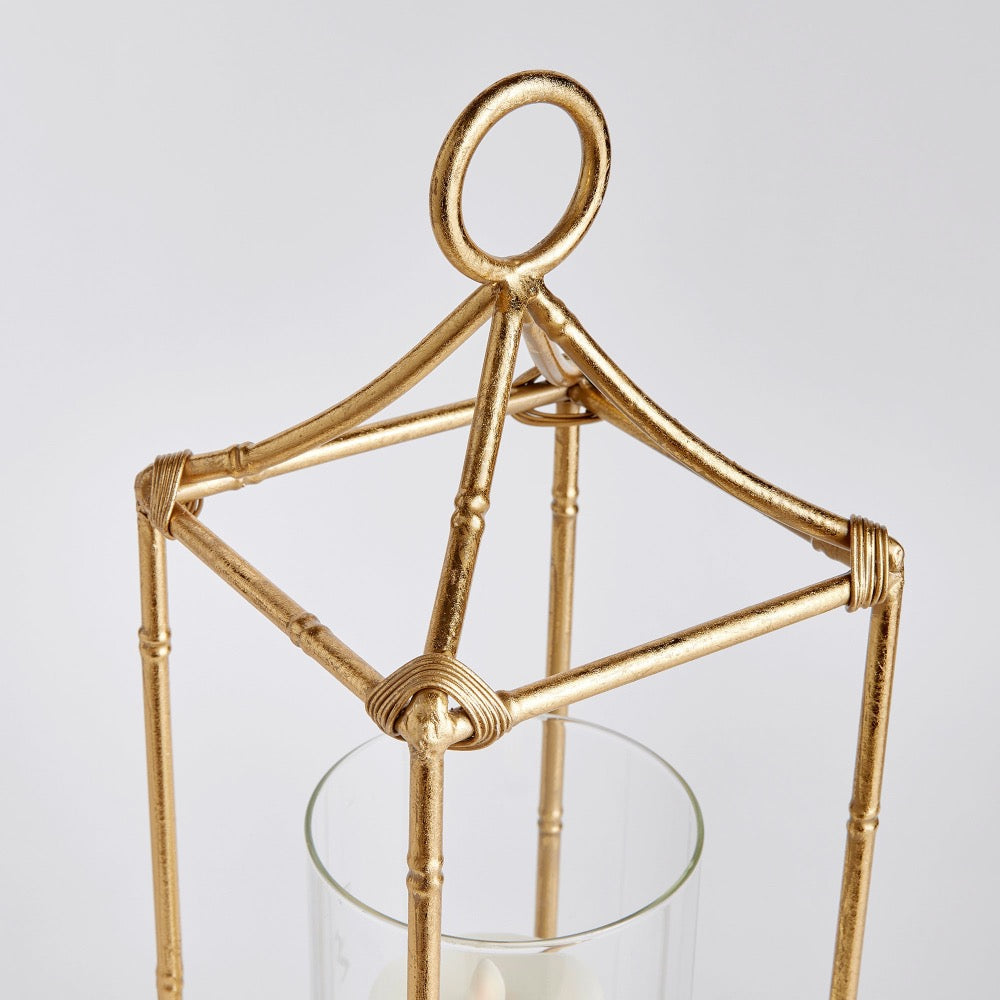 antique brass large lantern contemporary glass cylinder