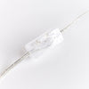 teardrop mini lamp cane rattan white shade