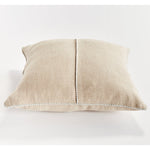 down insert flax green fiber throw pillow