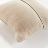 down insert flax green fiber throw pillow