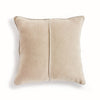 down insert flax green fiber throw pillow