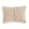 down insert flax green fiber lumbar pillow