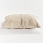 down insert flax green fiber lumbar pillow