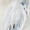 heron framed art giclee print set white blue 