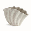 shell vase crackle glaze 