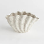 shell vase crackle glaze 