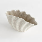 shell vase crackle glaze 