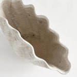 shell vase crackle glaze 