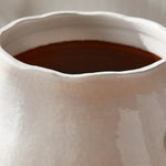 Ceramic Glazed Wellon Footed Cachepot