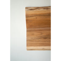 wood floating shelves set of three natural wood live edge acacia