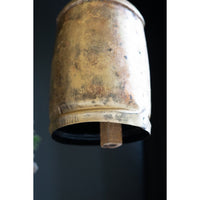 aged gold large bell