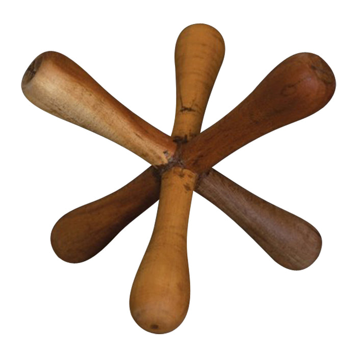 reclaimed wood jack decor paperweight