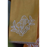 mushroom tea towels set 