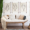 leather hanger wall art