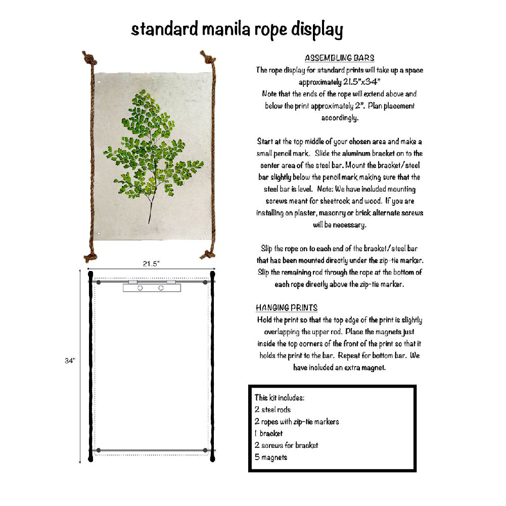 rope art display