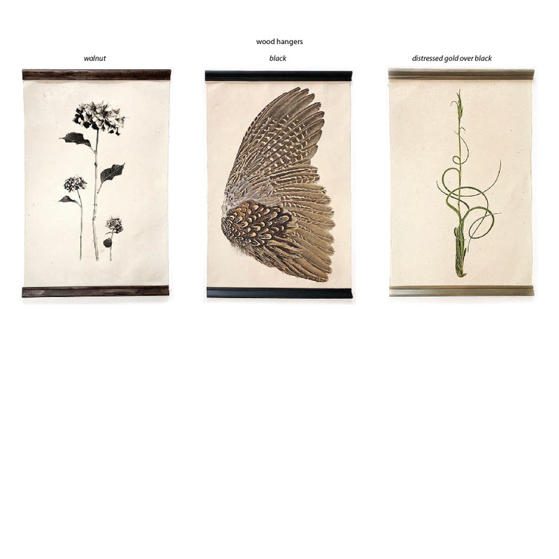 wood hanger art