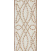 ivory linen blend drapery panels neutral rope embellishment edge