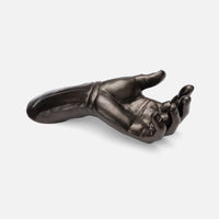 oil bronze aluminum hand