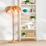 set 2 natural white stripe raffia boxes