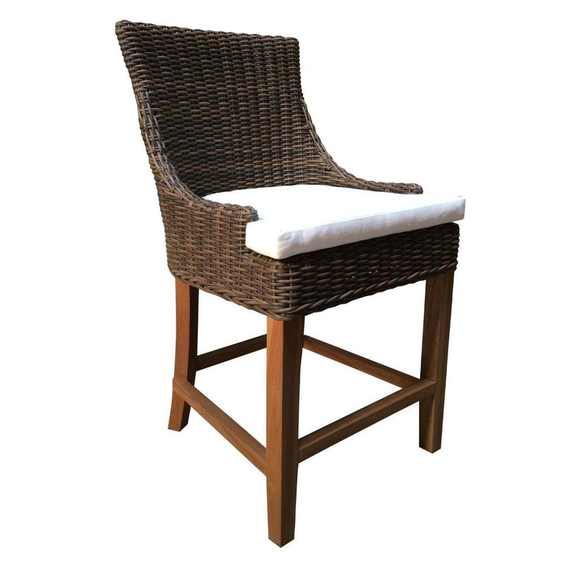 Outdoor Counter Stool - Crocodile Alfresco - All-Weather Wicker