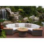 Barbados Outdoor Rounded Sofa