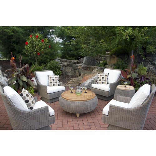 Padma's Plantation Outdoor Cayman Islands Swivel Chair
