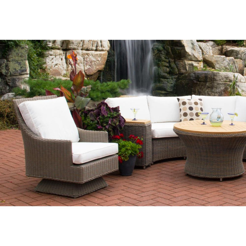 Padma's Plantation Outdoor Cayman Islands Swivel Chair