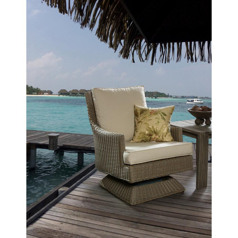 Padma's Plantation Outdoor Cayman Islands Swivel Chair