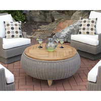 Padma's Plantation Outdoor Cayman Islands Swivel Chair
