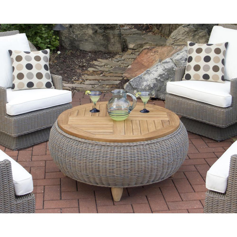Padma's Plantation Outdoor Cayman Islands Swivel Chair