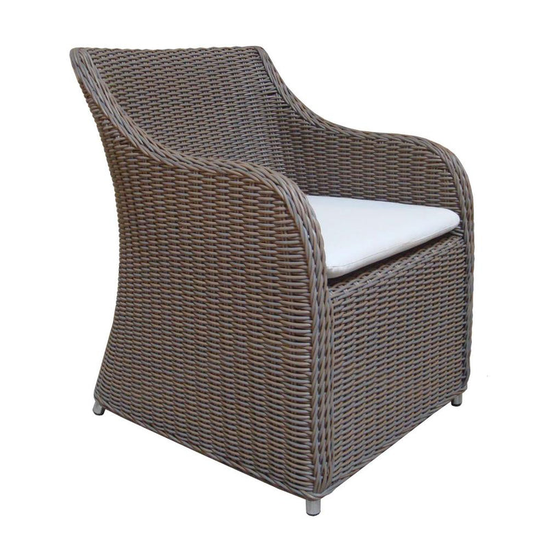 Luxury Designer Padma's Plantation Outdoor Porto Fino Dining Chair