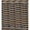 Padma's Plantation Outdoor Gray Wicker Kubu Wing Chair