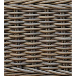 Padma's Plantation Outdoor Gray Wicker Kubu Wing Chair