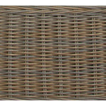 Padma's Plantation Outdoor Gray Wicker Kubu Wing Chair