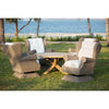 chair swivel rocking gray wicker woven outdoor wing rolled arms cushion white tufted coastal