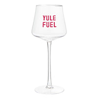 wine glass yule fuel holiday set 