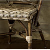 Luxury Designer Padma's Plantation Kubu Paris Bistro Chairs Set (2)
