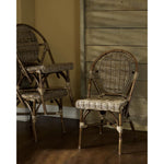 Luxury Designer Padma's Plantation Kubu Paris Bistro Chairs Set (2)