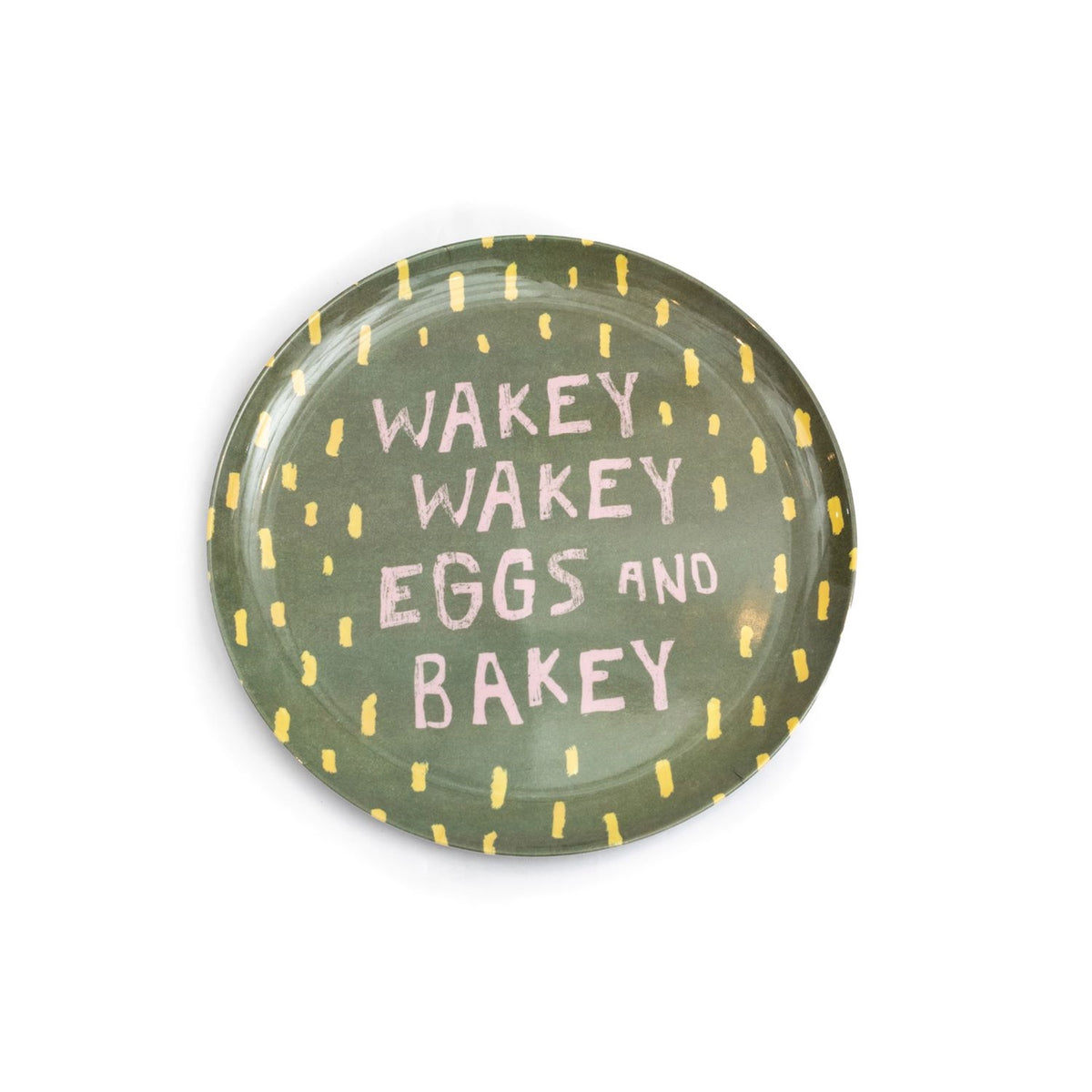 assorted melamine plates colorful quotes