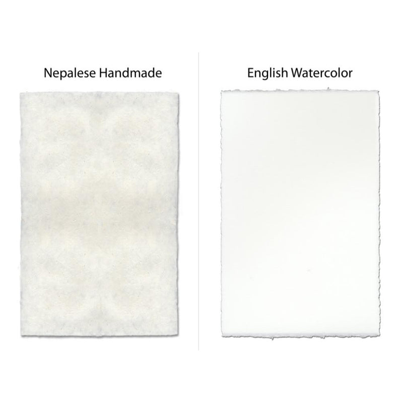 nepalese and english watercolor paper options