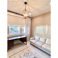 rattan lantern desk office sofa