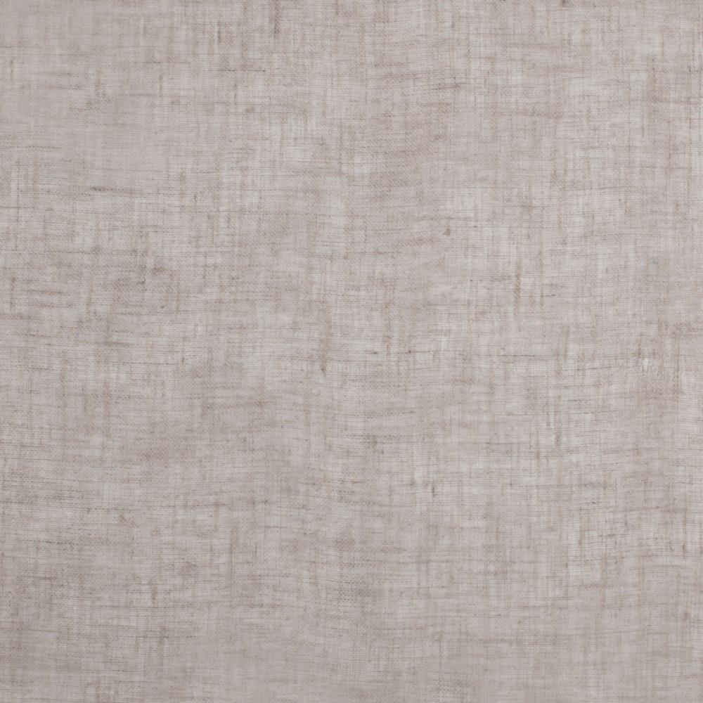 plain natural linen sheer curtain panels