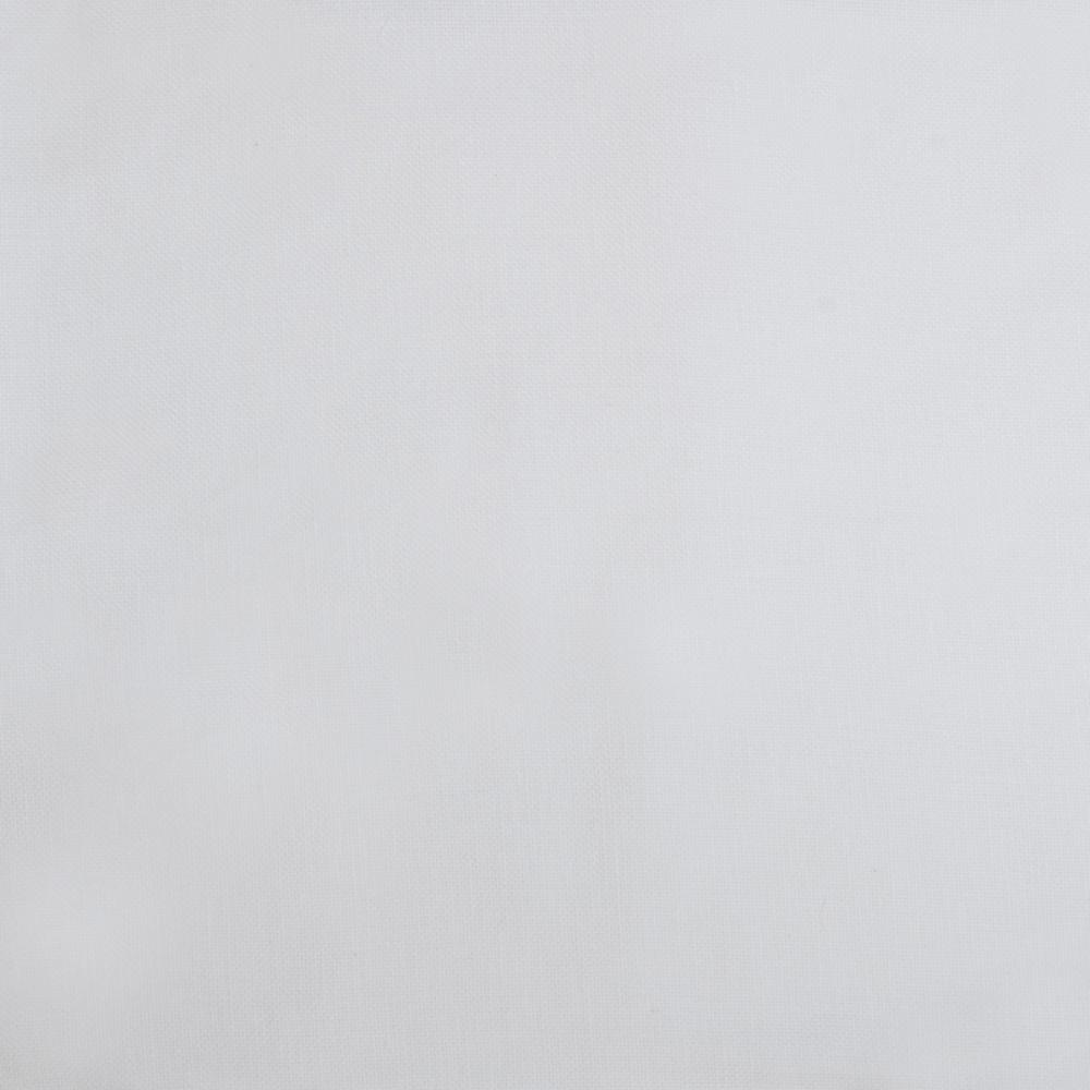 Soft, smooth texture of Plain White Linen Curtain Panel by Creative Threads, ideal for custom orders or curtains.