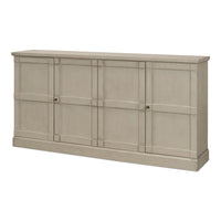 wood wash gray buffet drawers