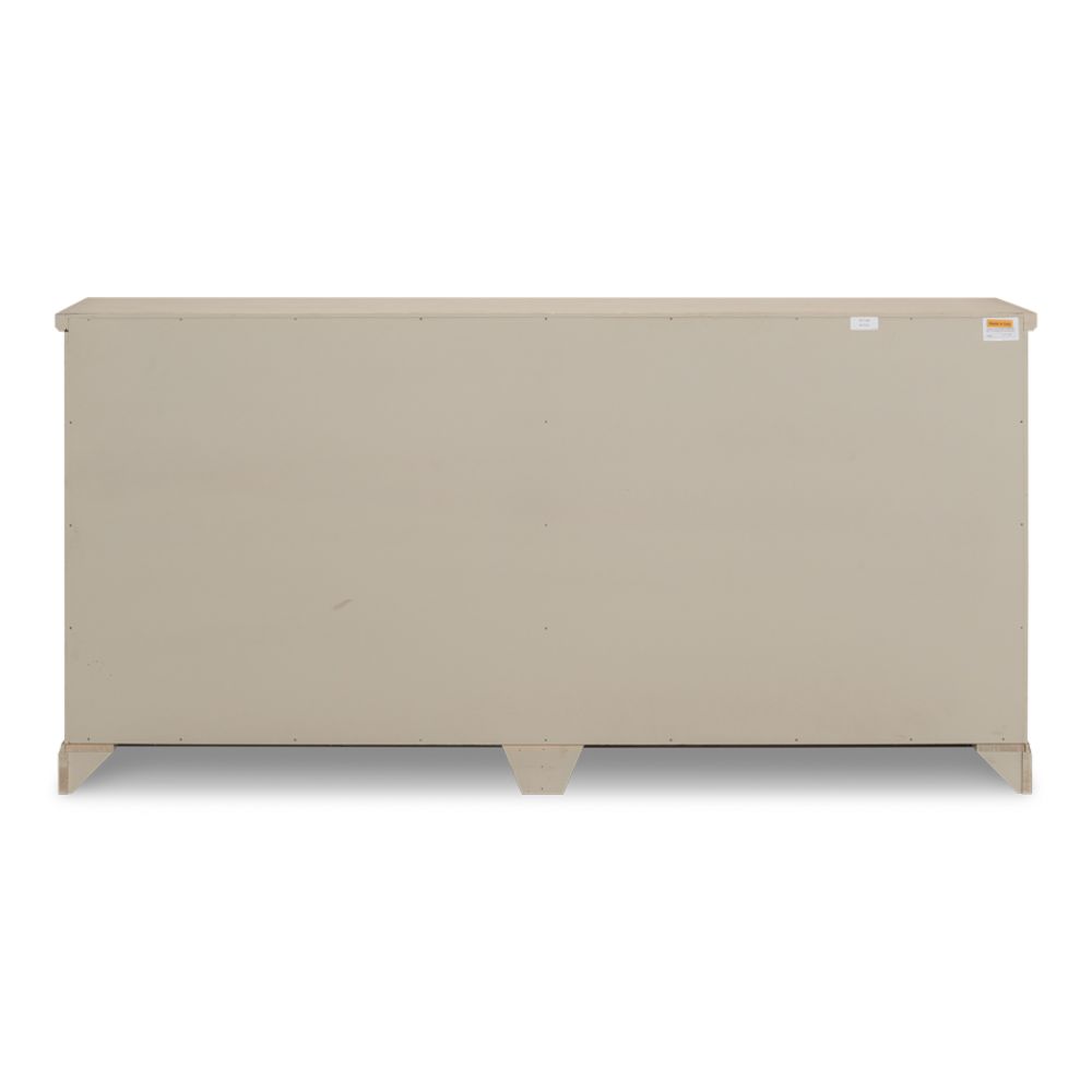 wood wash gray buffet drawers
