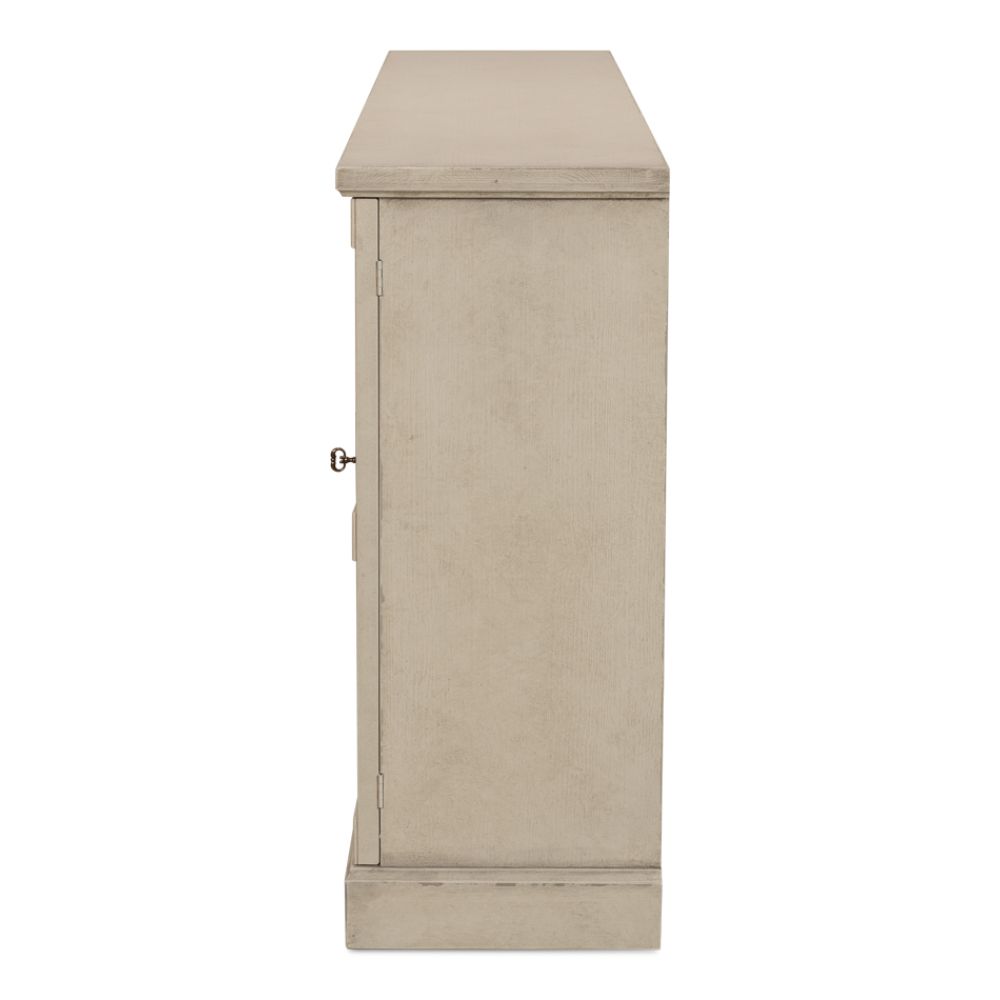 wood wash gray buffet drawers