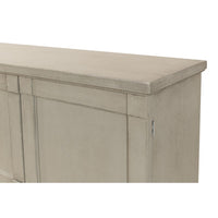 wood wash gray buffet drawers