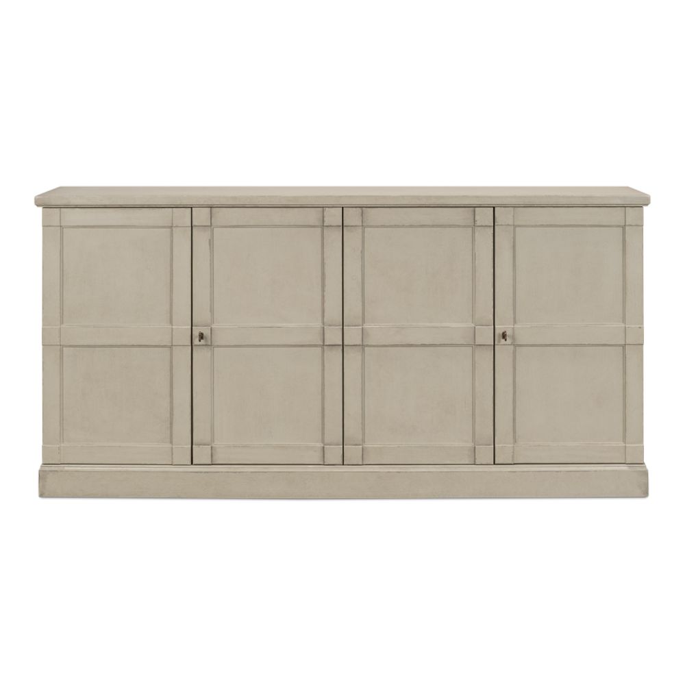 wood wash gray buffet drawers
