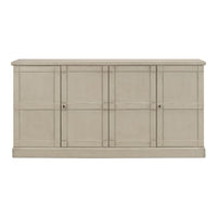 wood wash gray buffet drawers