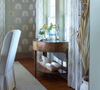 Isla Natural Burl Demilune Console